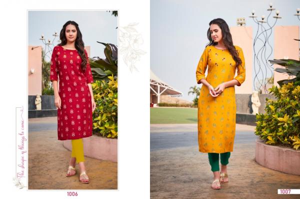 Baanvi Aisha 1-Rayon-With-Handwork-Kurti